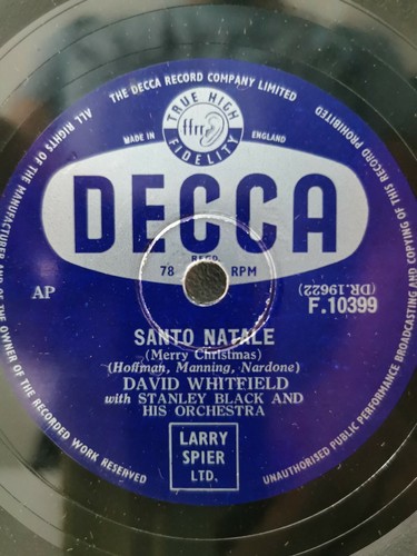 David whitfield santo natale - whitfield,