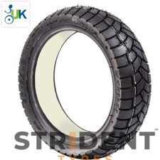 Solid Black 80/65 X 8 Tyres