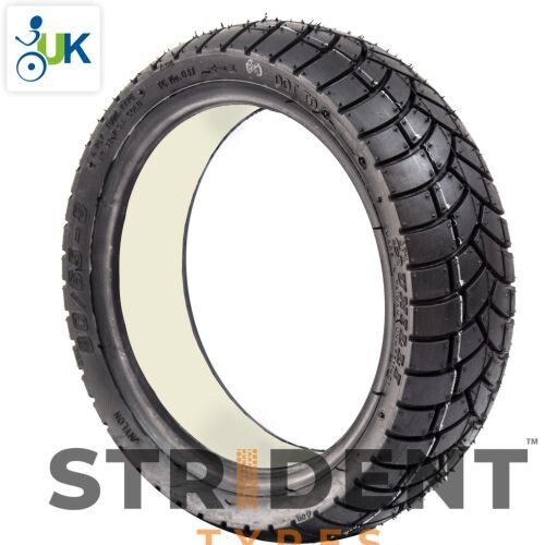Solid black 8 tyres - solid,