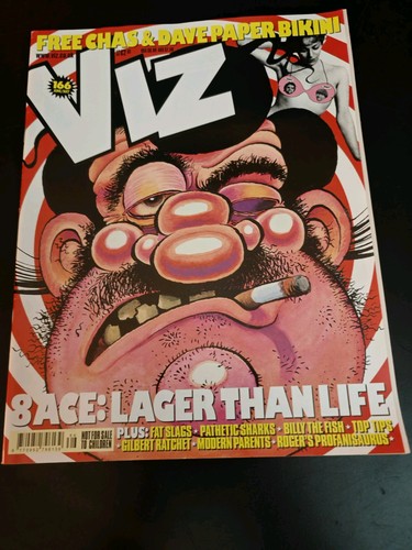 Viz comic magazine issue - viz, 166