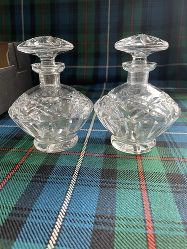 Pair stoppered crystal - a,
