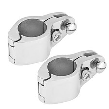 2PCS Bimini Rail Clamp 1 Inch