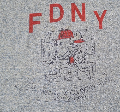 Fdny shirt 1983 first annual - t-shirt,