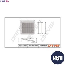 AIR FILTER DP1110.10.0467 FOR