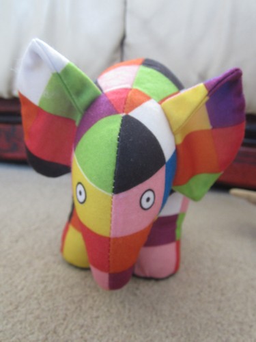 Elmer soft toy - , elephant