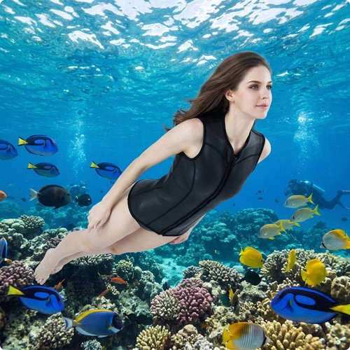 Wetsuit vest with zipper - wetsuit,