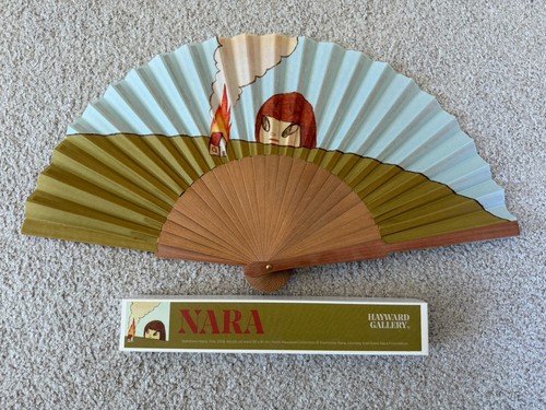 Yoshitomo nara hand fan - nara,
