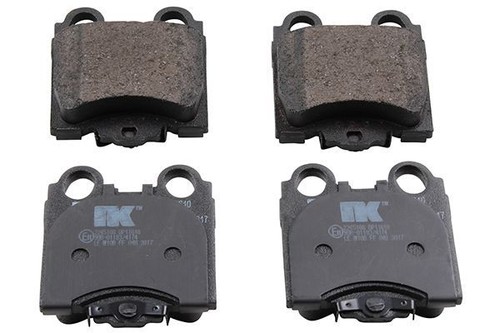 Rear brake pad set - nk,