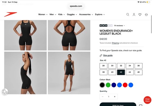 Bnwt speedo endurance - speedo,