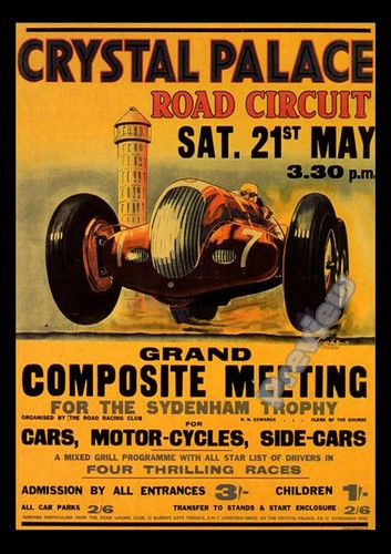 Crystal palace 1938 motor car - crystal,