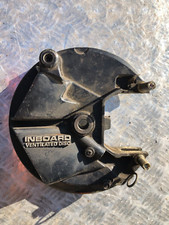 HONDA VF400F LHS FRONT CALIPER DISC COVER VF400 LHS BRAKE CALIPER CARRIER NC13