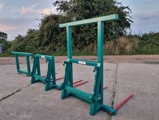 Bale spikes to suit JCB farm