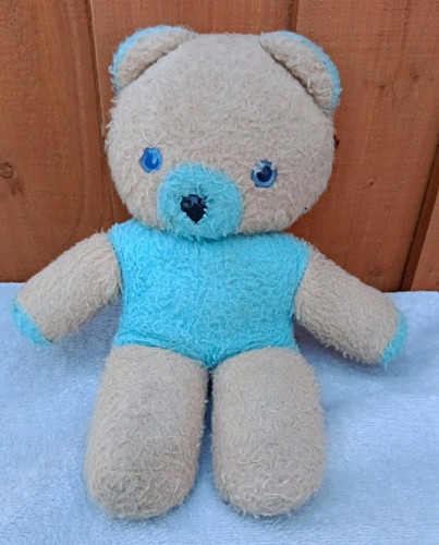 Vintage old blue - eyed, bear