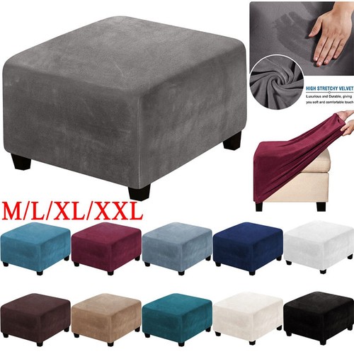 Footstool velvet covers - footstool,