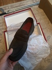 Grenson Loafer Suede Brown New
