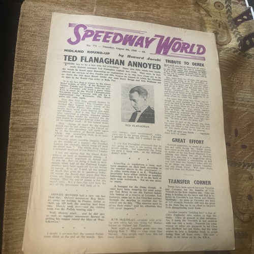 Speedway world magazine - speedway, no