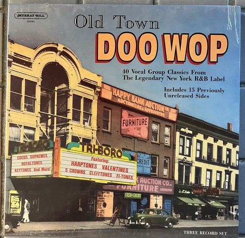 Old town doo wop set - town, 3-lp
