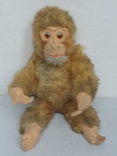 Old Toy Vintage Monkey 35 Cm