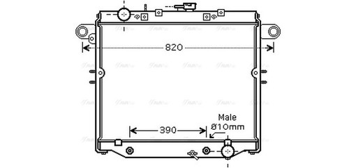 Ava coolant radiator - ava,