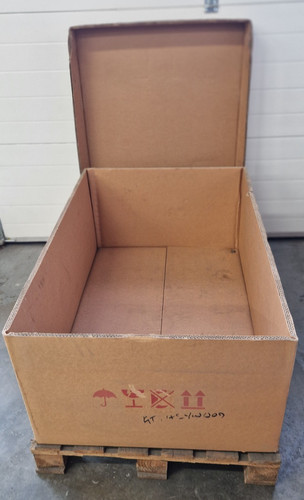 Tri wall cardboard packing - wall,