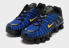 Nike Shox TL Black Blue Gold