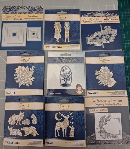 Various tattered lace - lace, crafting