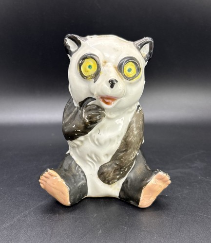Vintage panda bear ceramic - vintage,