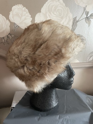 Cream sheep skin - sheep, hat