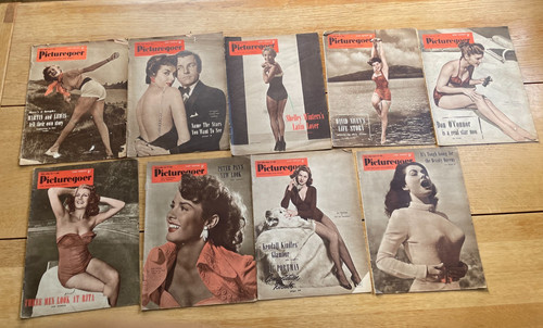 Vintage picturegoer magazines - vintage,