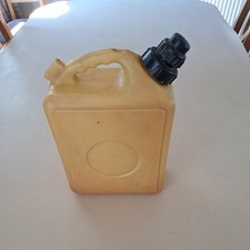 Vintage plastic petrol - , can