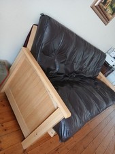 Sofa bed, Double Wooden Frame , Clean