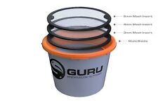 Guru Bait Bucket w/ Lid 18 L Riddle Groundbait Coarse Carp Fishing Supplies