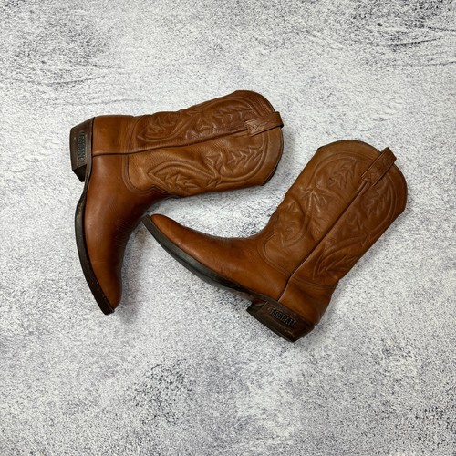 Loblan brown leather cowboy - loblan,