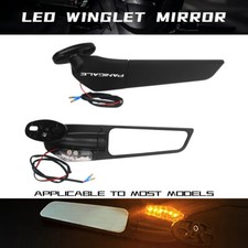 LED Larger Wing Rearview