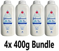 4 x 400g Johnson's Baby Powder
