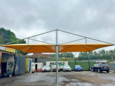 Car Wash Bay Cantilever Canopy