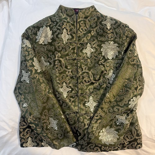 Vintage asian brocade suit - asian,