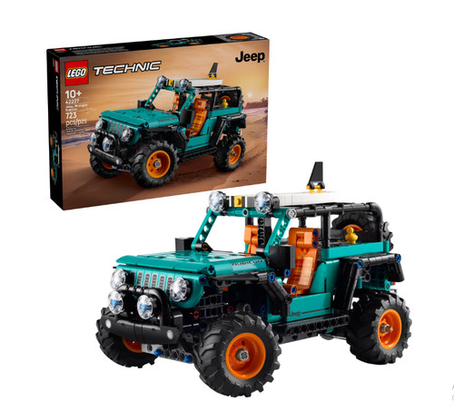 Lego technic jeep - lego, wrangler