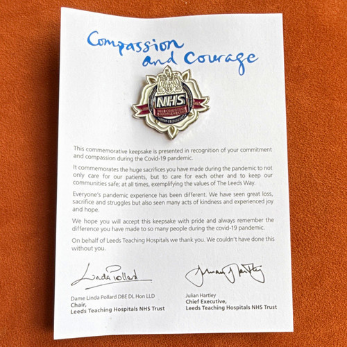 Nhs compassion and - nhs, courage