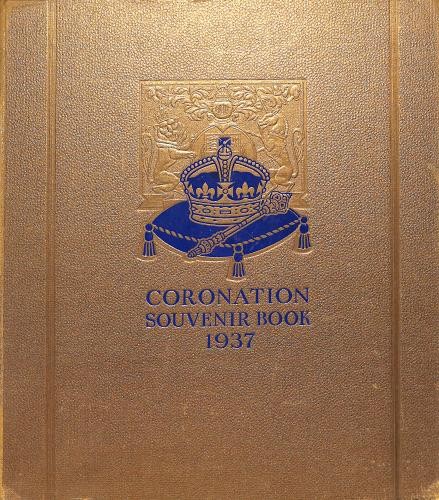 Coronation souvenir book - coronation,