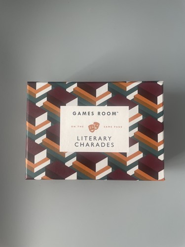 Games room literary charades - literary,