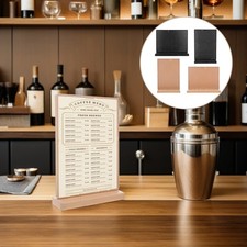  4 Pcs Table Sign Holder