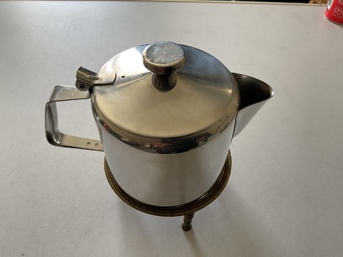 Stainless steel teapot and