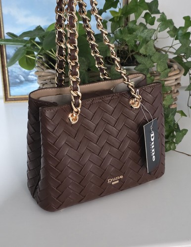 Dune london brown - brown, woven