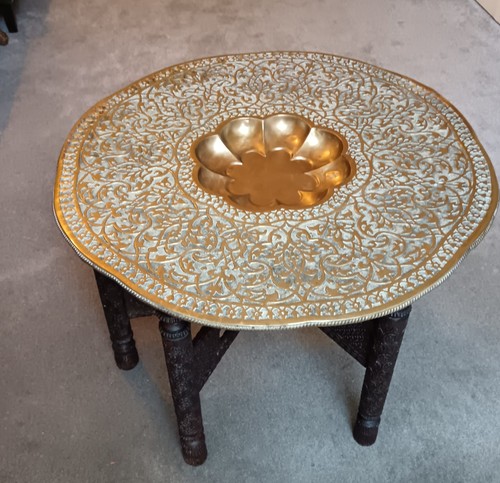 Antique moroccan ornate carved