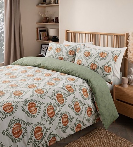 Bnwt george king size pumpkin - george,