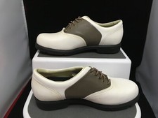 Callaway "XWT" White & Brown Golf Shoes UK Ladies / Youths 4.5