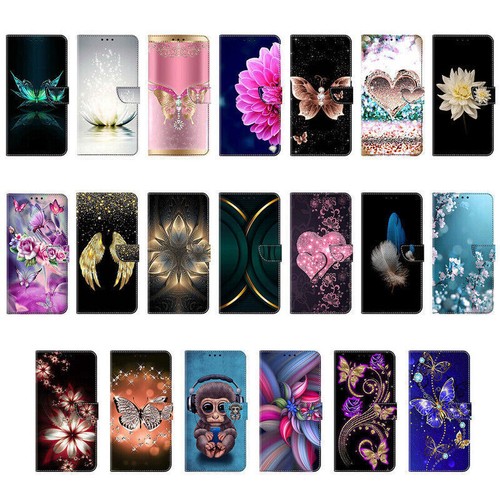 Flower butterfly wallet phone - butterfly,