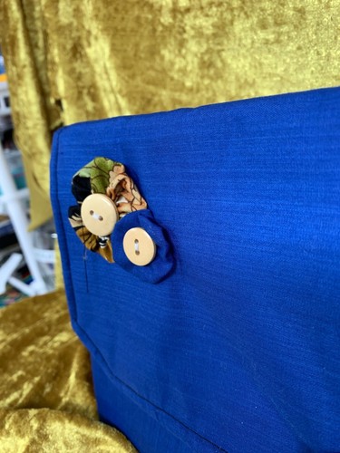 Blue clutch bag just reduced - clutch,