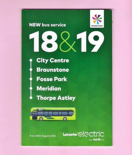Leicester buses leaflet new - leicester,
